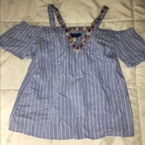 Cold Shoulder Blouse